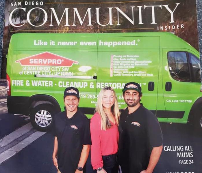 Our owners on the cover of a San Diego magazine